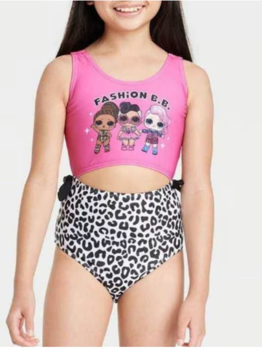 Girls' L.O.L. Surprise! One Piece Swimsuit - Sz L